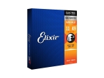 ELIXIR Saitensatz für E-Gitarre, Medium, Nickel Plated Steel NANOWEB®, 011-049